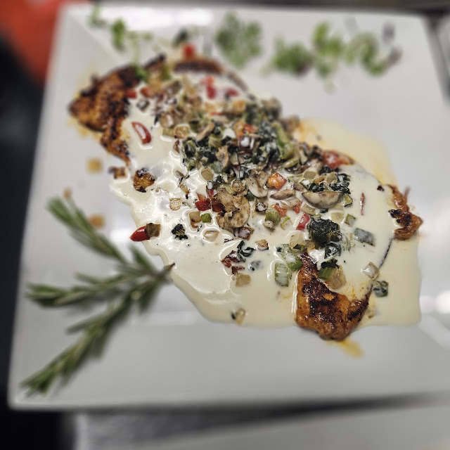 Pollo Con Espinacas
