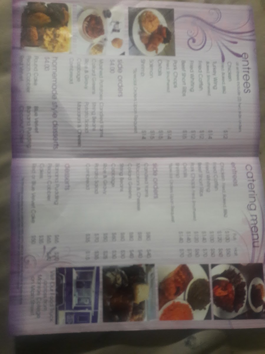 SuggarPlums menu board