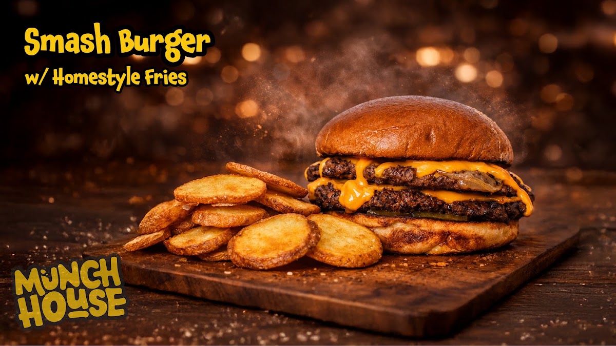 Munch House Eatery (Burgers, Wraps, Hoagies)