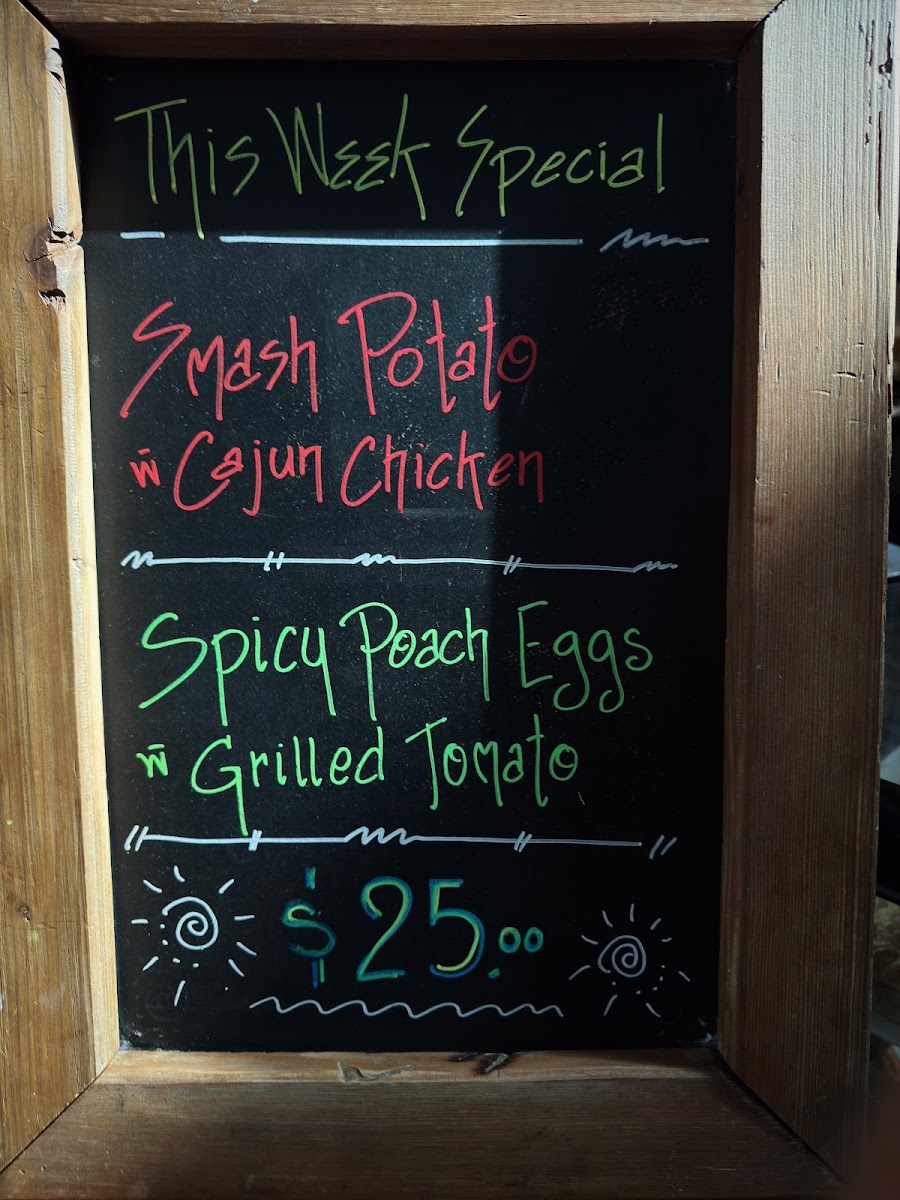 The Reaper by Anastasis menu board