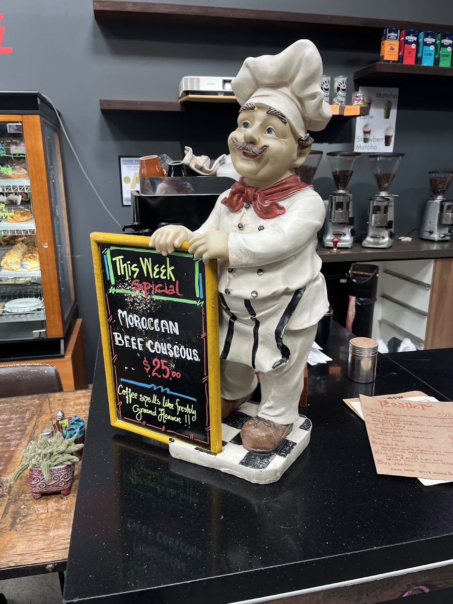 The Reaper by Anastasis menu board