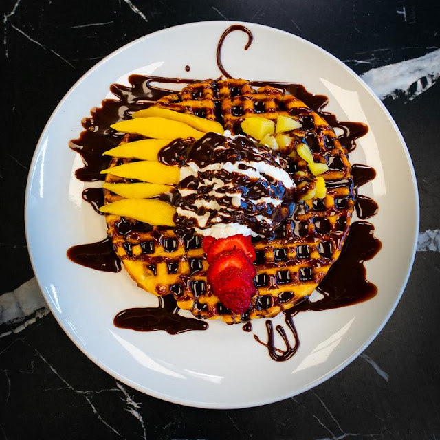 Waffle with Chocolate