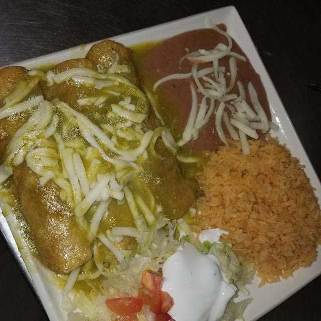 Enchiladas Verdes Dinner
