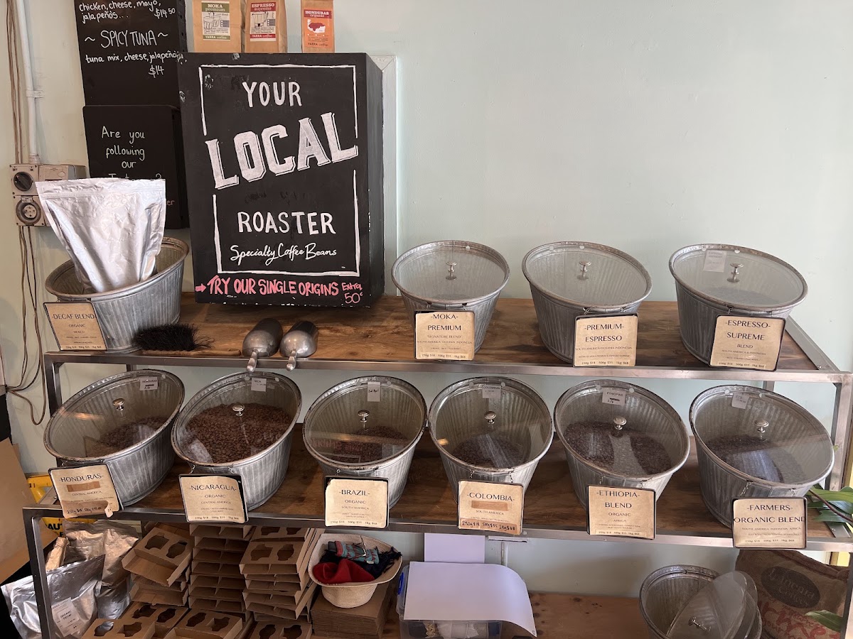 Your Local Roaster menu board