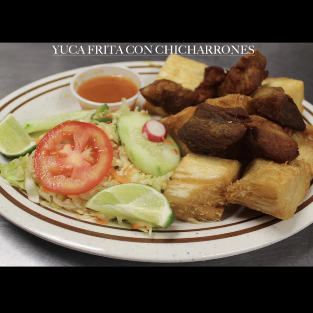 Yuca Con Chicharrón