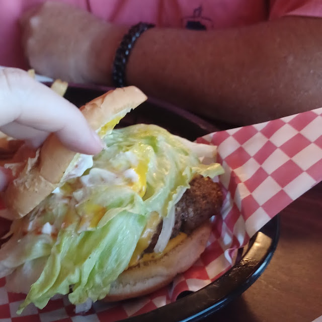 Hamburger with Fries