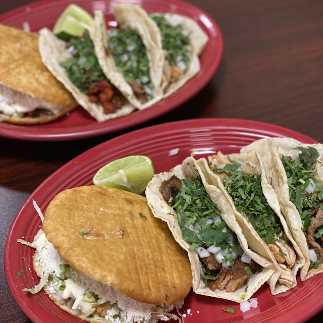 Tacos and a Gorditas