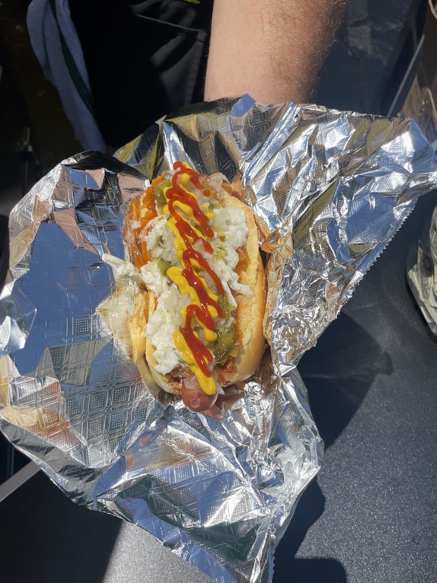 Frankie Frankk's Hot Dog Cart