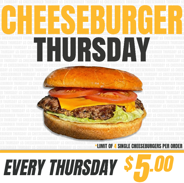 Beef Shack menu board