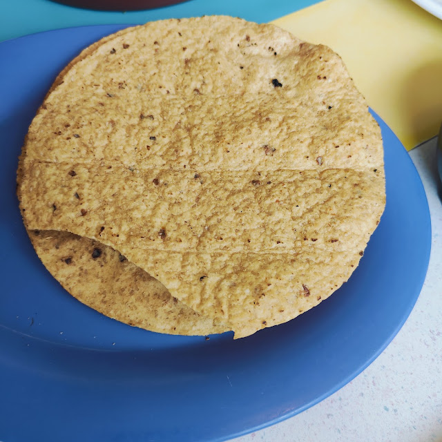 3 Hand Made Corn Tortillas