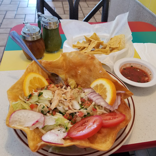 Taco Salad with Chicken
