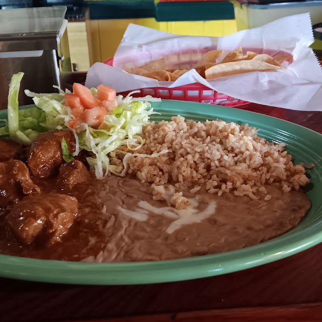 Enchiladas Rojas and Mole