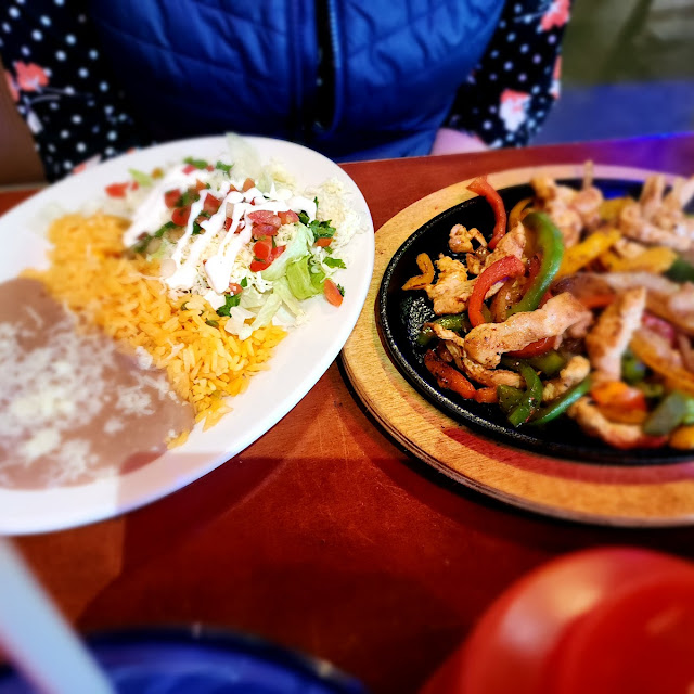 Chicken Seafood Sizzling Fajitas