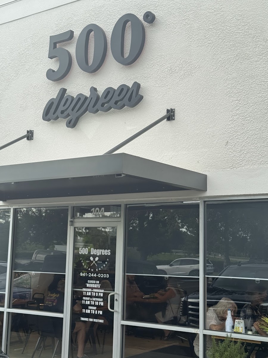 500 Degrees Italian Eatery