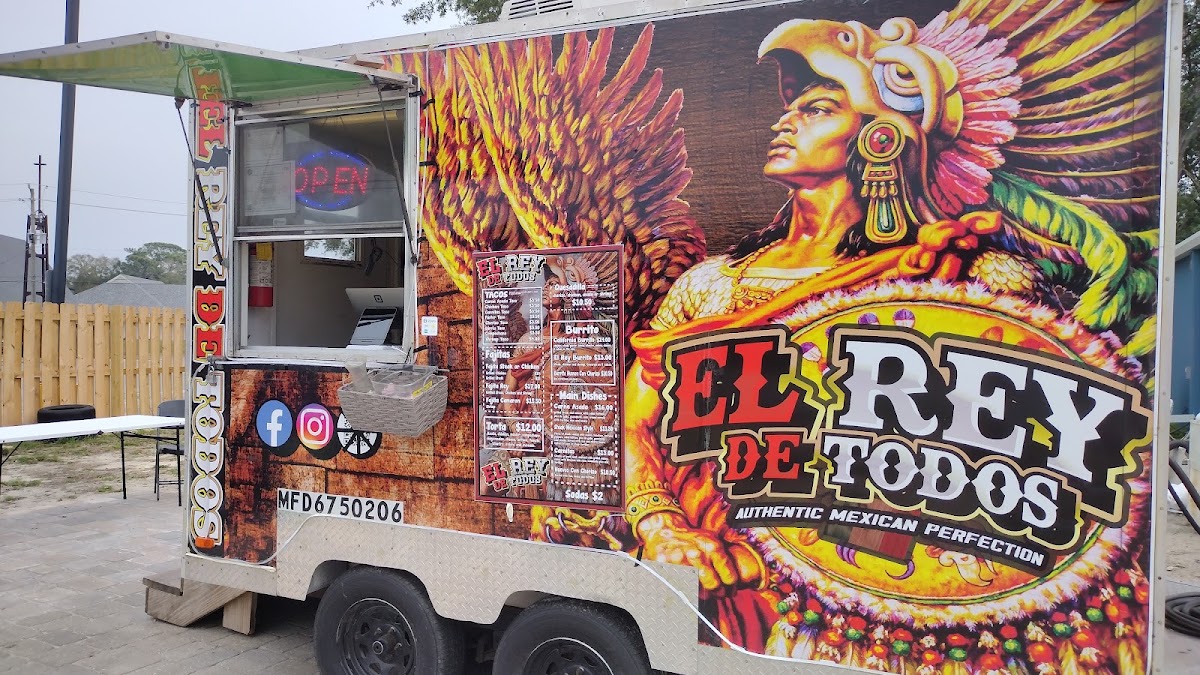 El rey de todos 1 menu board