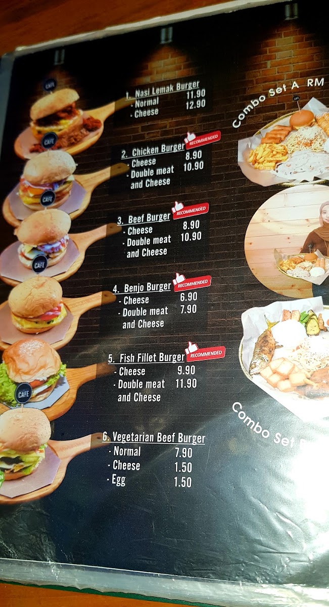 To-Gather Cafe menu board