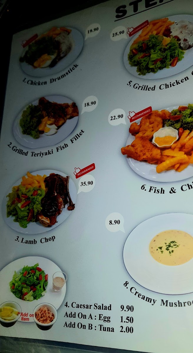 To-Gather Cafe menu board