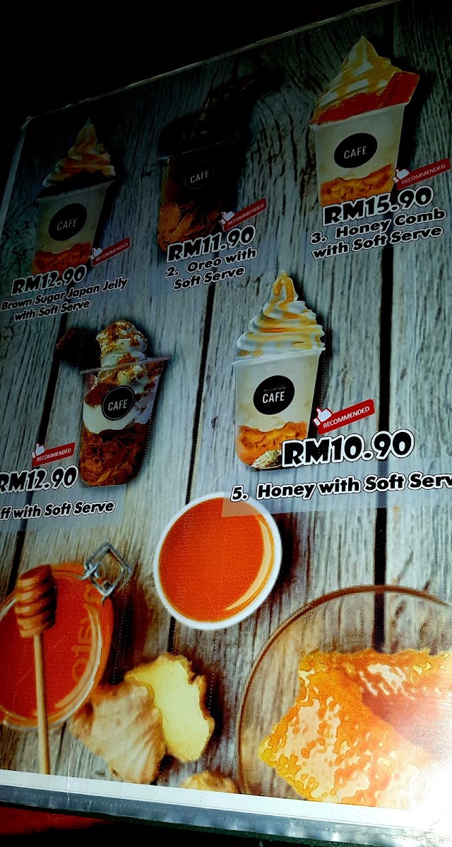 To-Gather Cafe menu board
