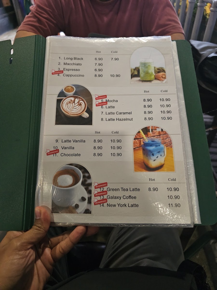 To-Gather Cafe menu board