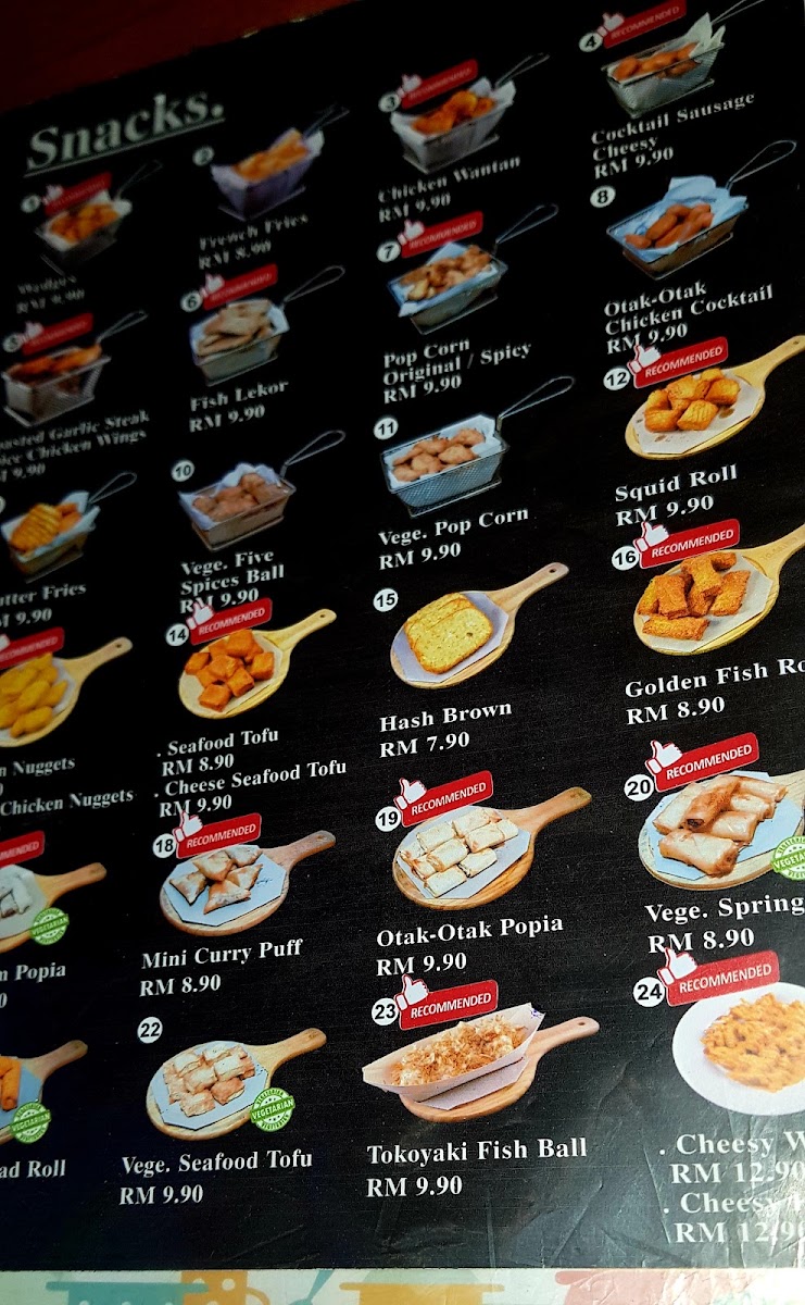 To-Gather Cafe menu board