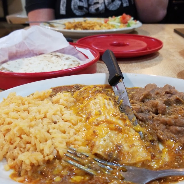 One Cheese Enchilada