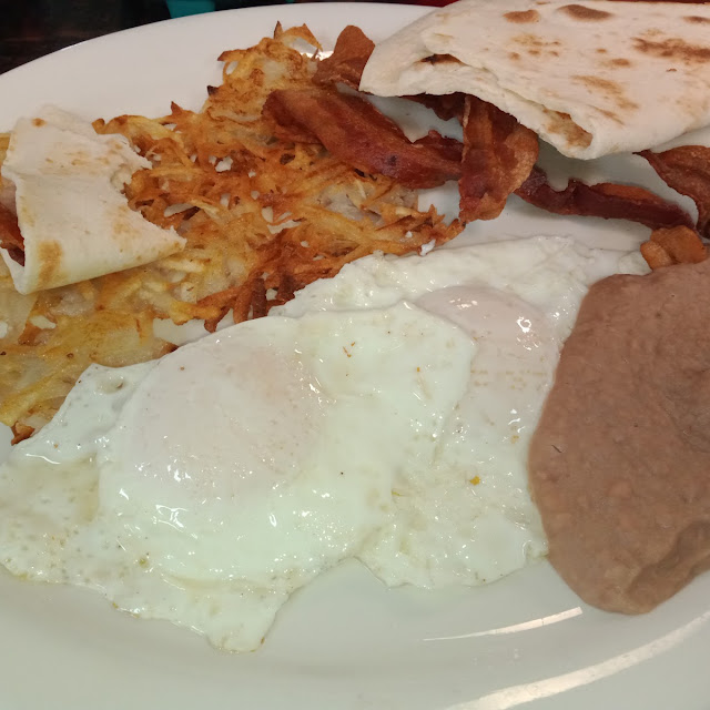 Hash Brown Egg Plate