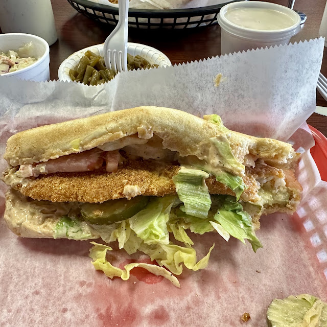 Fish PO Boy