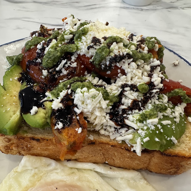 Greek Avocado Toast and Eggs Any Style