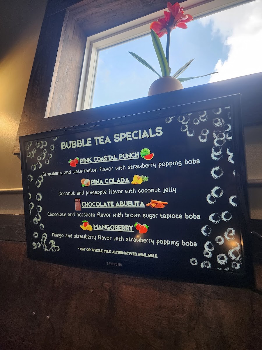 Epic Eatz menu board
