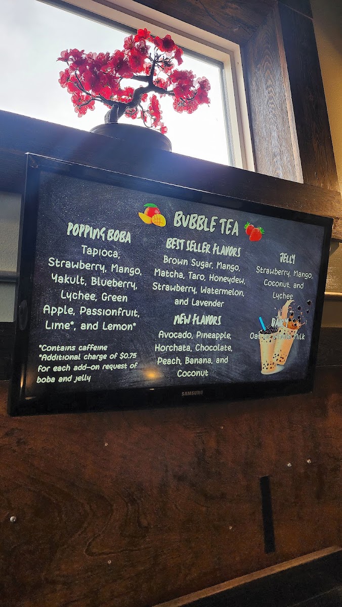 Epic Eatz menu board