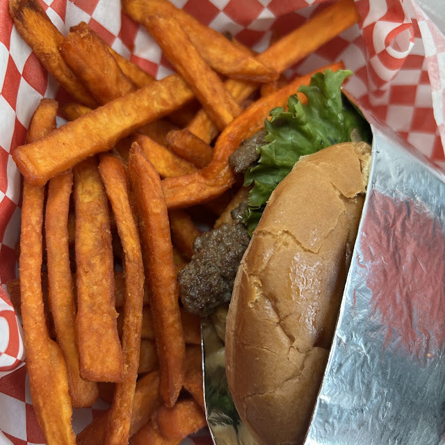 Pepper Jack Burger Basket