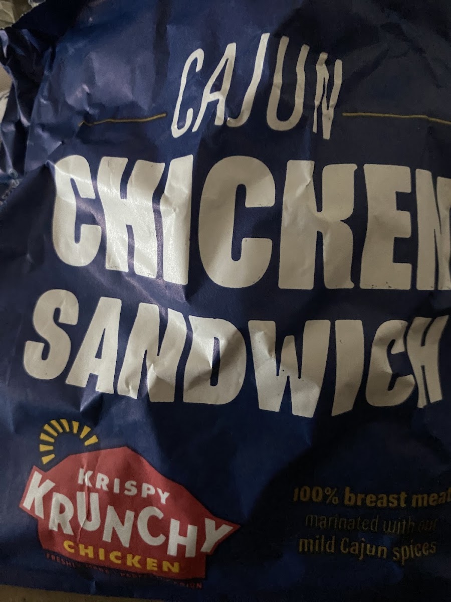 Boulevard Stop Mart - Krispy Krunchy Chicken menu board