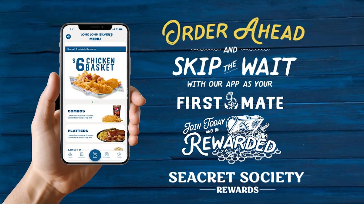 Long John Silver's | KFC menu board