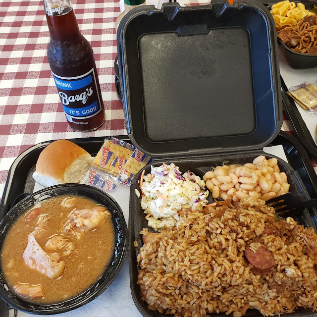 Jambalaya Plate w Chicken Sausage Gumbo