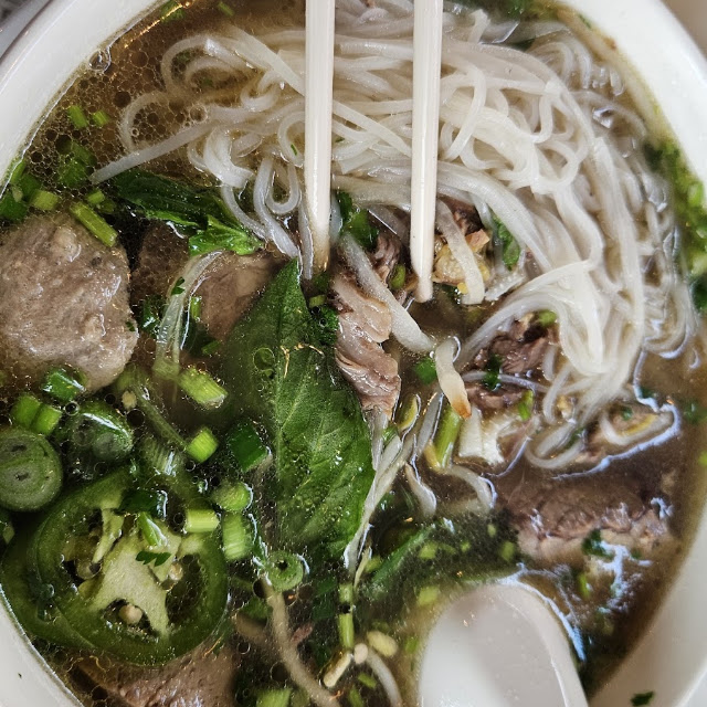 Pho with Meatballs