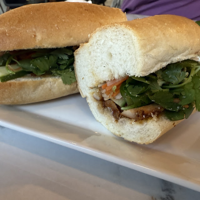 Viet Meatball Sandwich