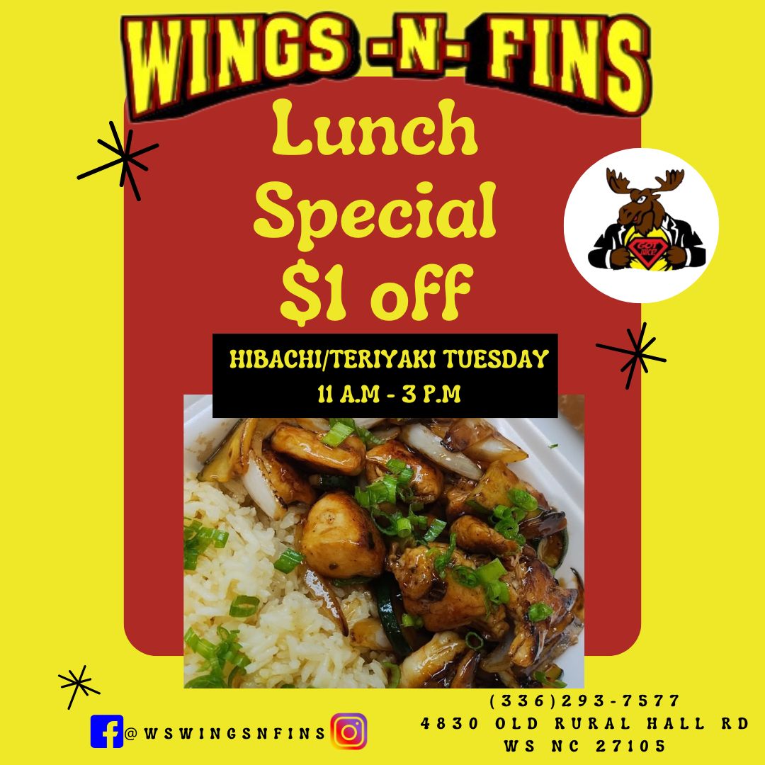 WS Wings-N-Fins menu board