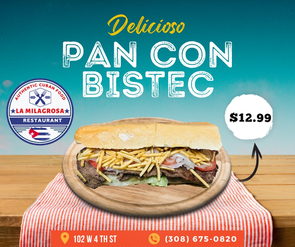 La Milagrosa menu board