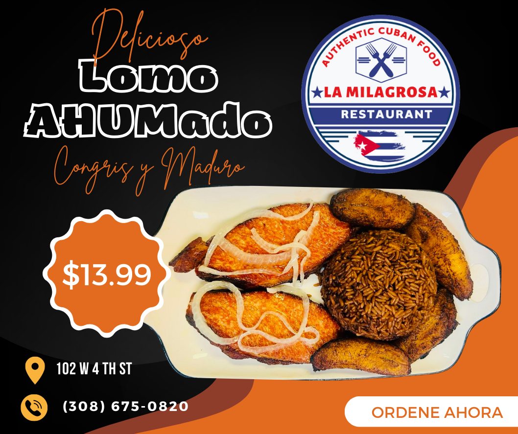La Milagrosa menu board