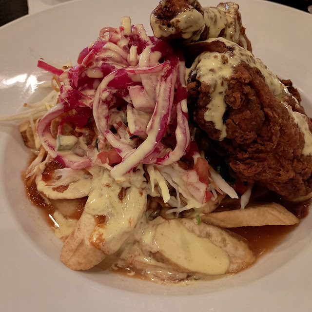 Pollo Con Tajadas Chicken with Banana Chips