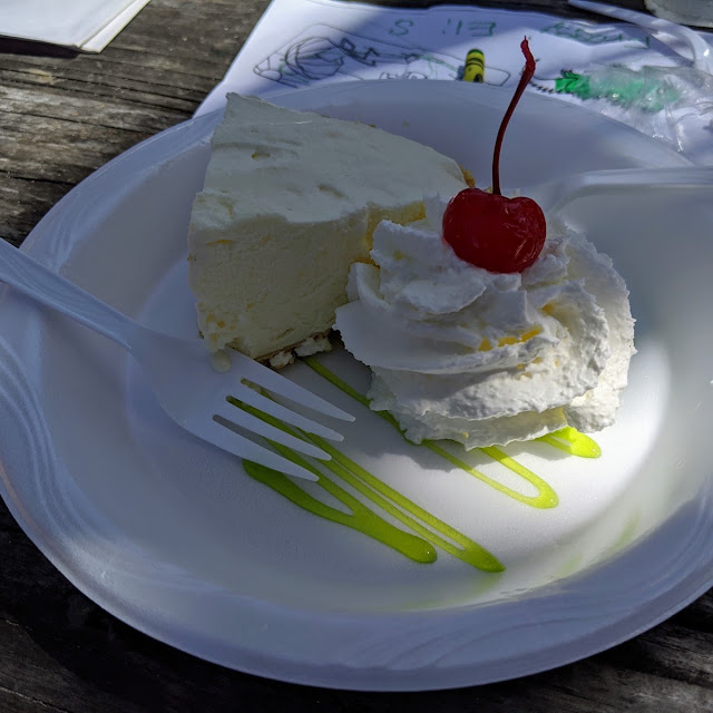 Homemade Mucky Duck Key Lime Pie