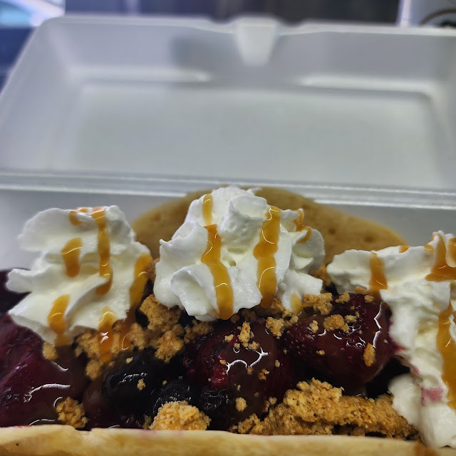 Berry Cheesecake Taco
