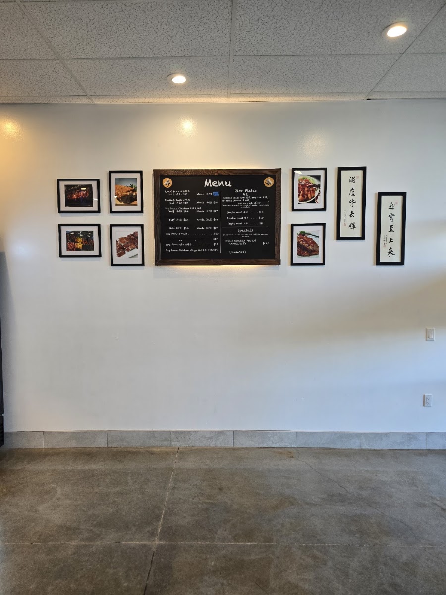 Roast Eatery Co menu board
