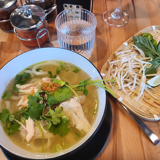 Beef and Chicken Pho Noodle Bowls