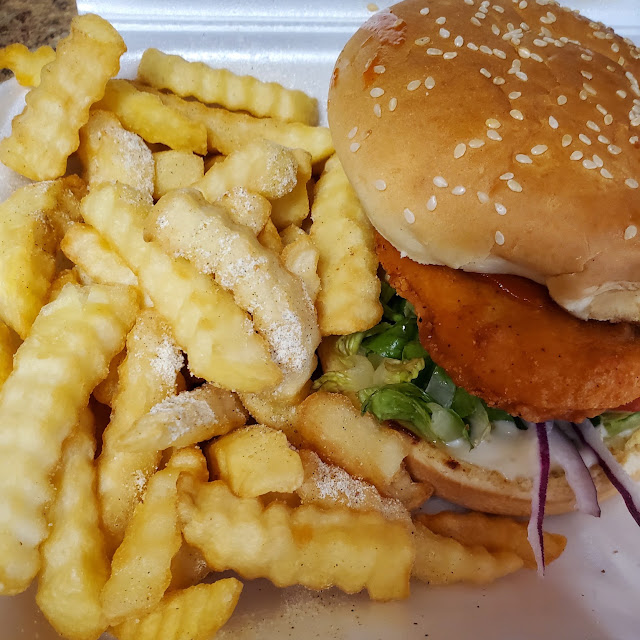 Chicken Sandwich with Fries