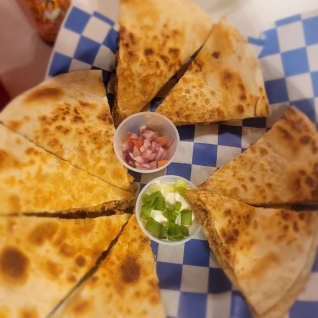 Moon Chute Quesadilla
