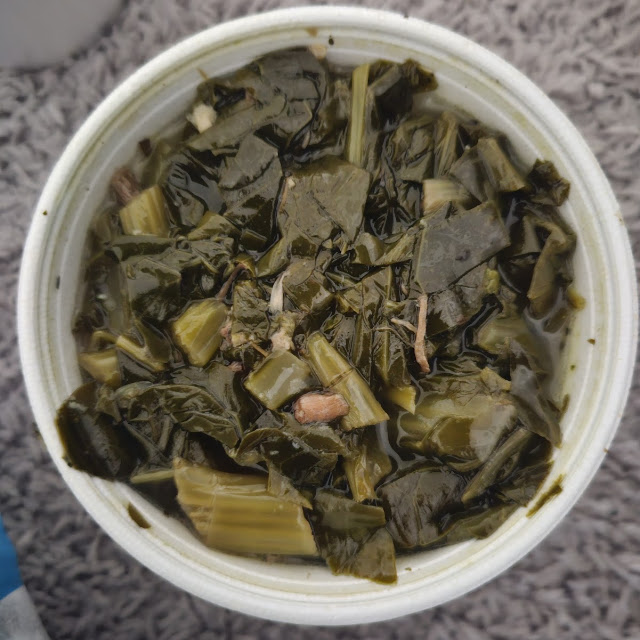 Greens with Turkey Meat