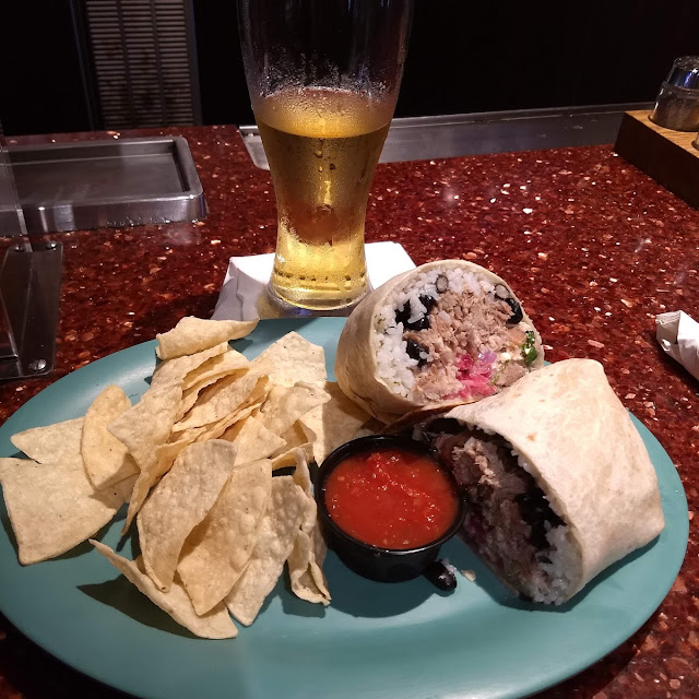 Hawaiian Pork Burrito