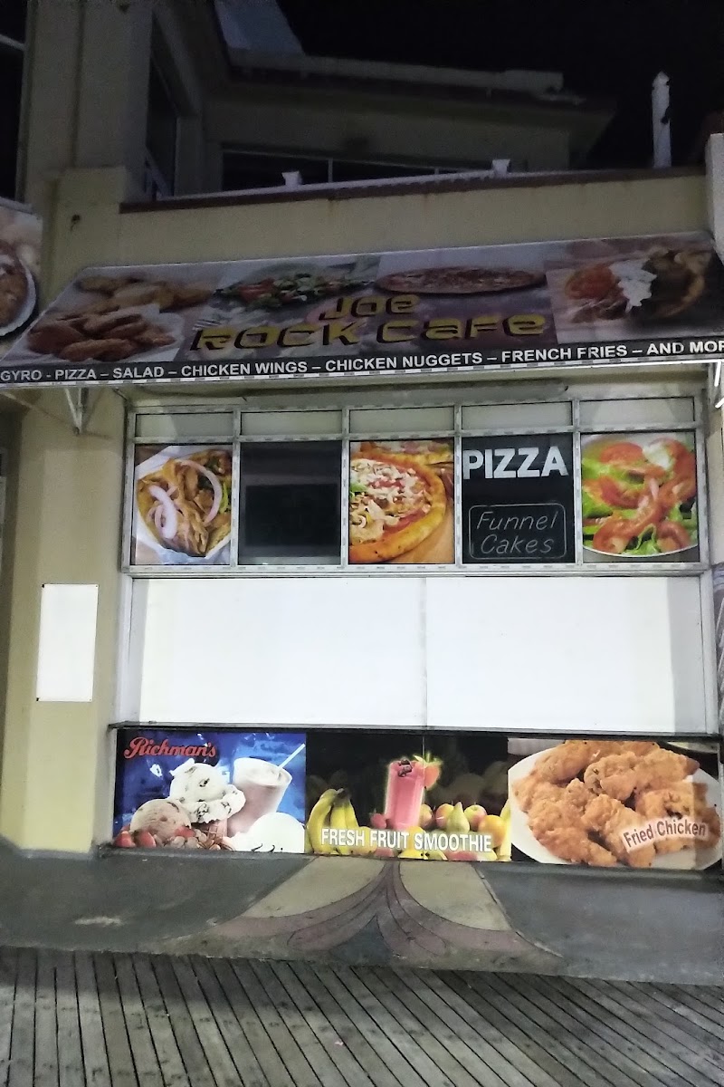 Joe Rock Cafe menu board