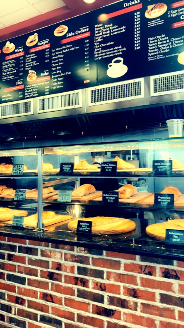 Joe Rock Cafe menu board